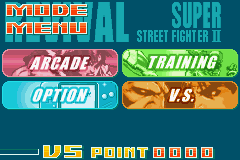Super Street Fighter II screenshot 4 for GameBoy Advance